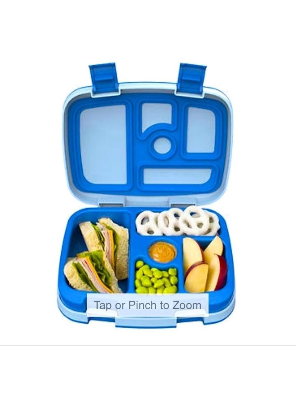 NWT Bentgo Kids Lunch Box Container Blue